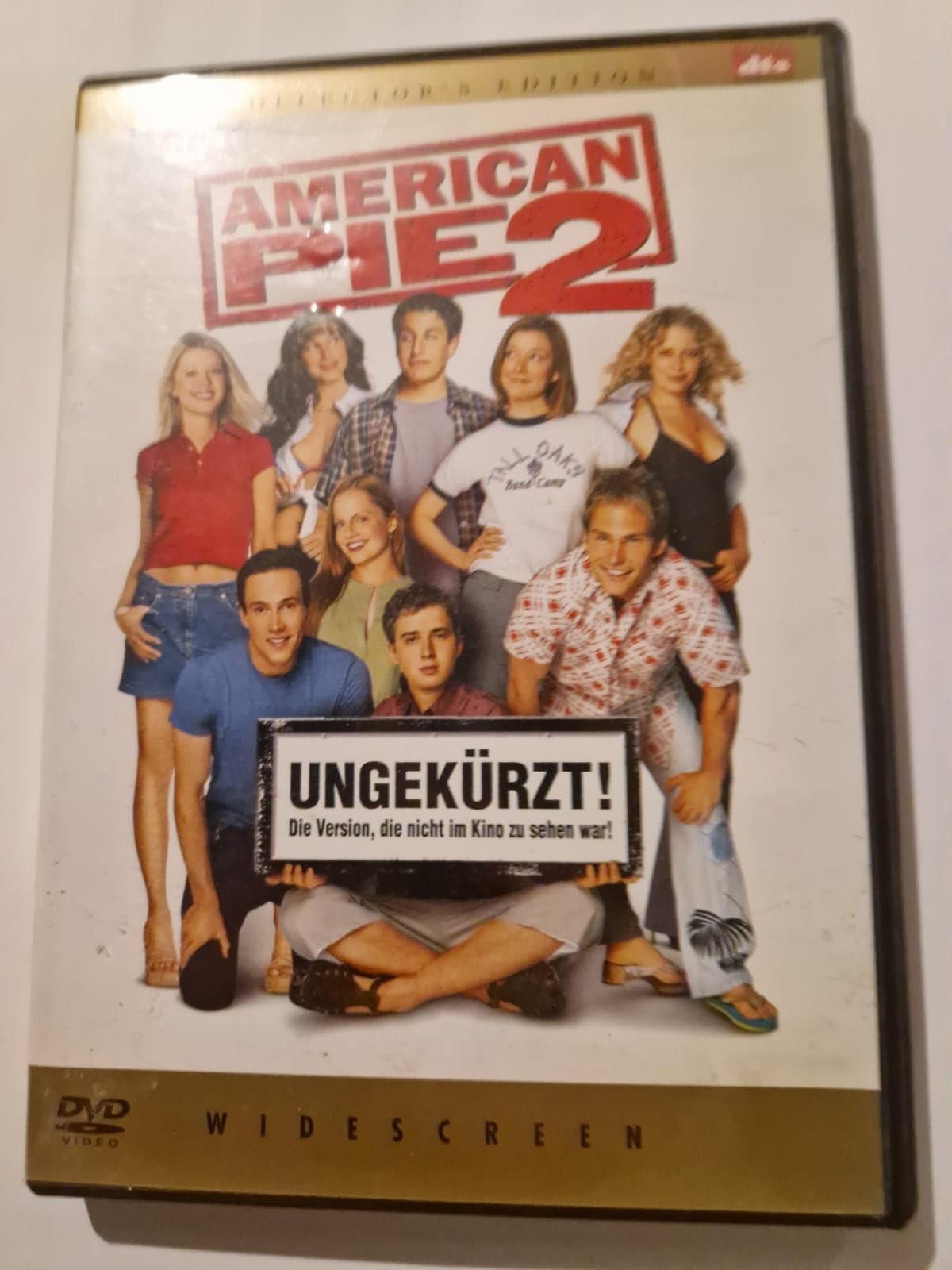 American Pie 2, 1 DVD, dtsch. u. engl. Version: Ungekürzt. 106 Min. Films