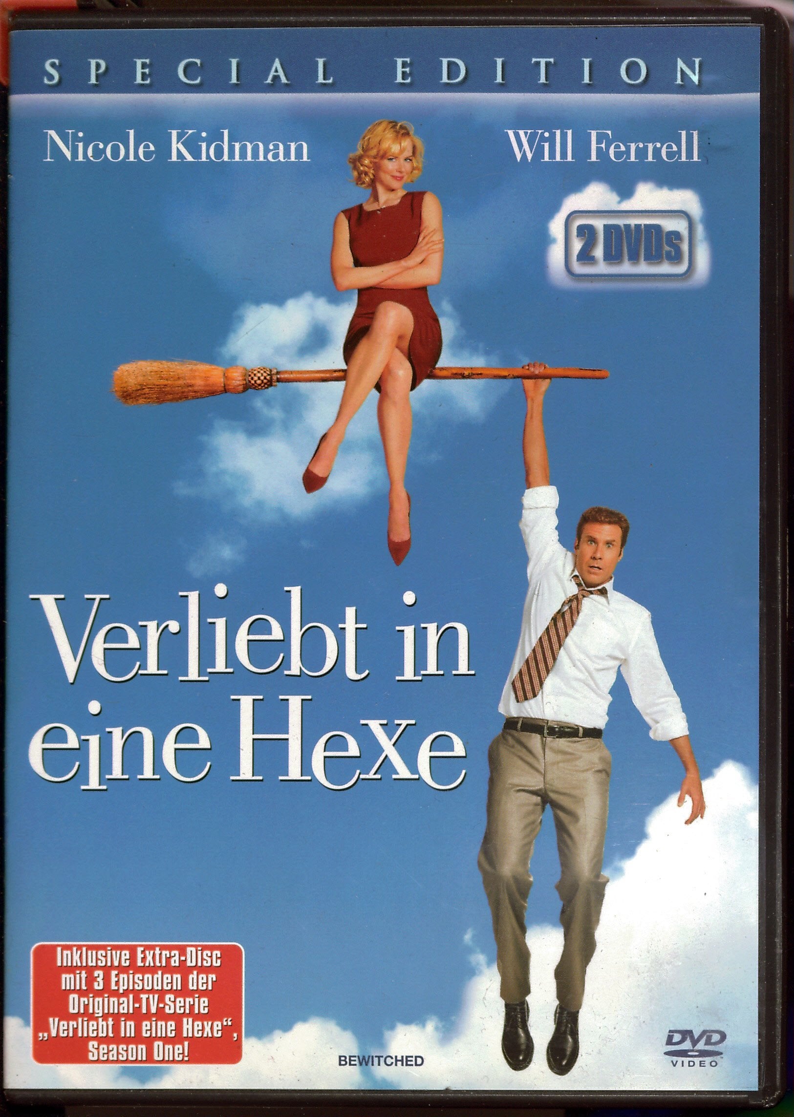 Verliebt in eine Hexe, Special Edition, 2 DVDs, deutsche u. englische Version: USA Films