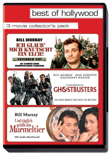 Ich glaub mich knutsch ein Elch / Ghostbusters / Und täglich grüßt das Murmeltier, 3 DVDs, mehrsprachige Version Films