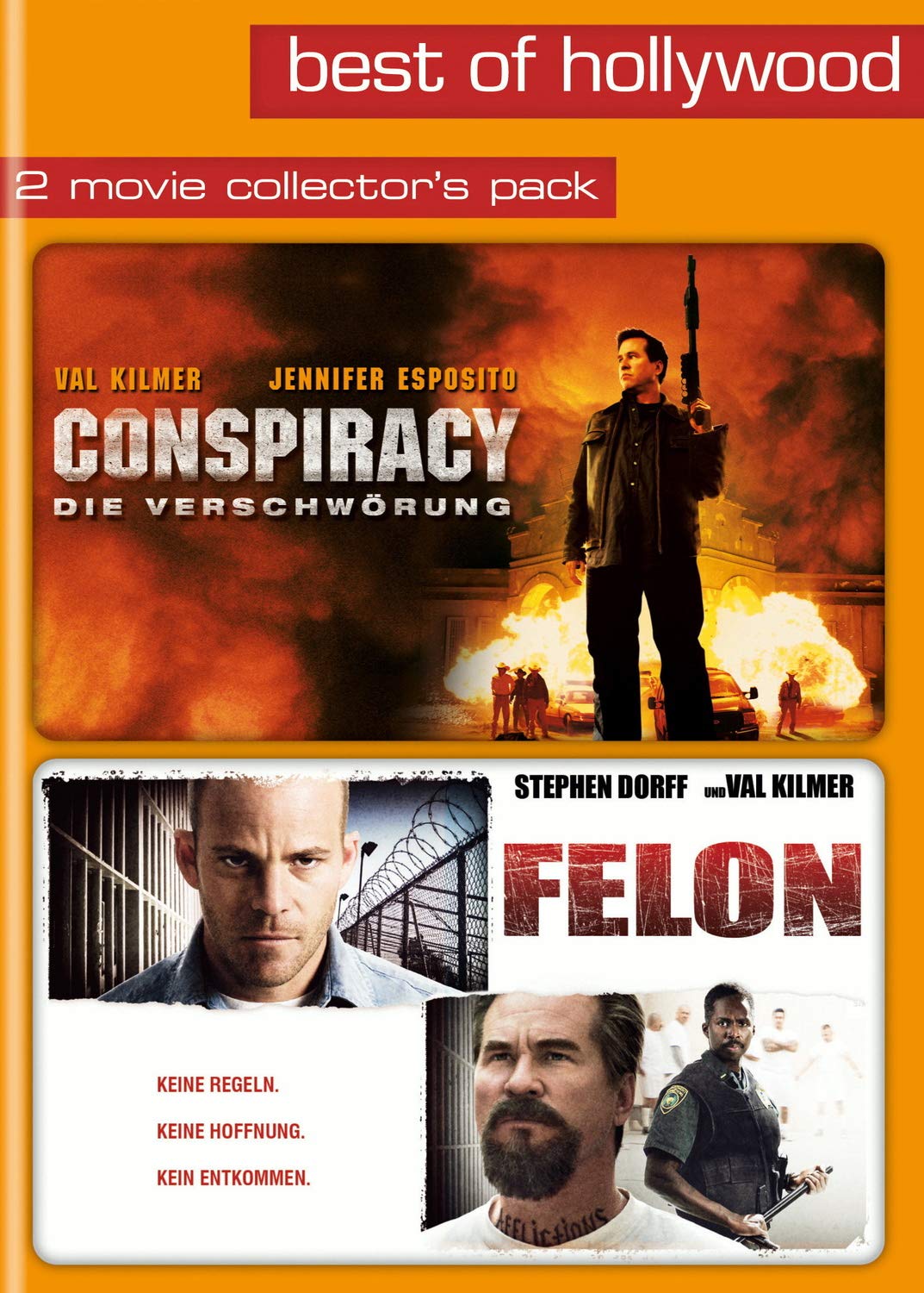 Best of Hollywood - 2 Movie Collector's Pack: Conspiracy / Felon (2 DVDs) Movies