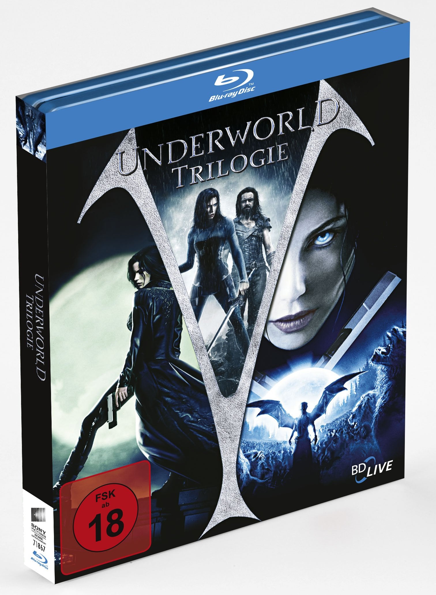 Underworld - Trilogie (Limited Steelbook, exklusiv bei Amazon.de) Films