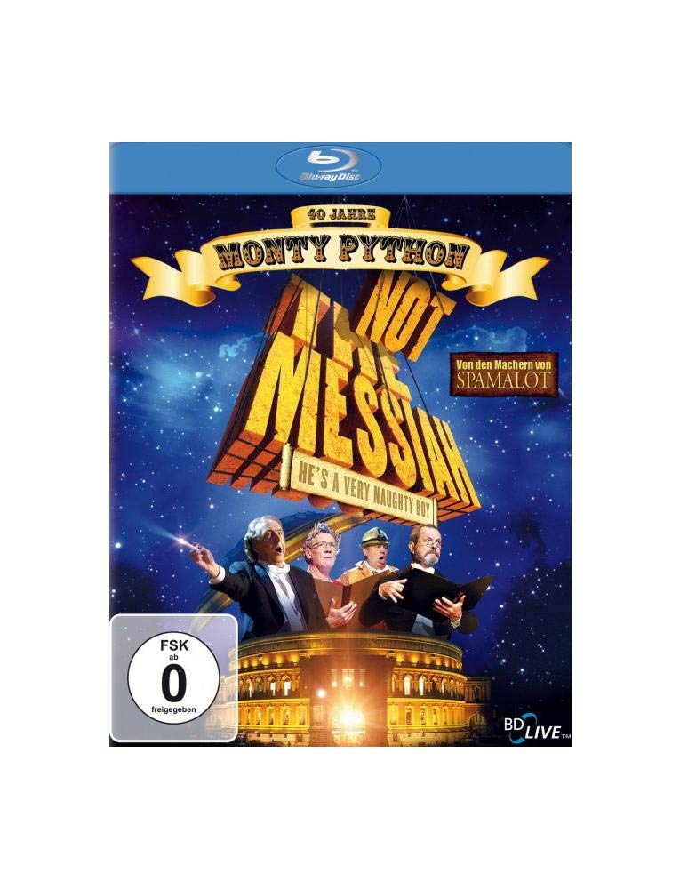 40 Jahre Monty Python - Not The Messiah, 1 Blu-ray (englisches OmU): He's a Very Naughty Boy. Für Hörgeschädigte geeignet.Großbritannien Movies