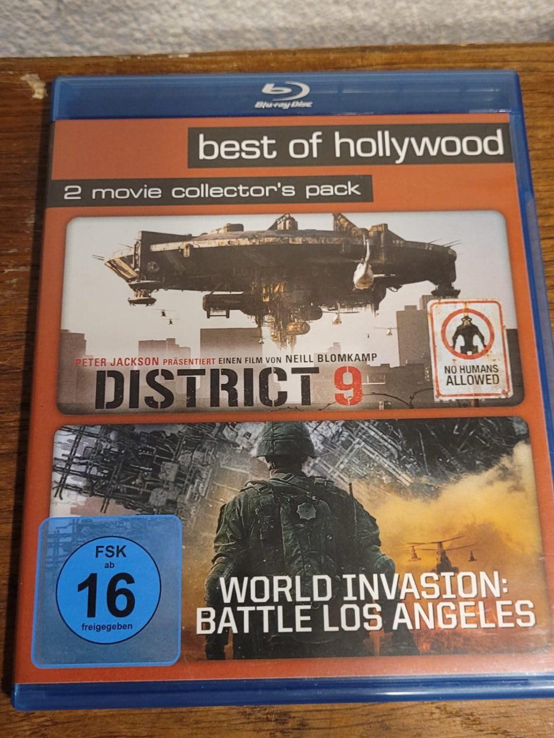 District 9/ World Invasion: Battle Los Angeles - Best of Hollywood/2 Movie Collector's Pack Movies