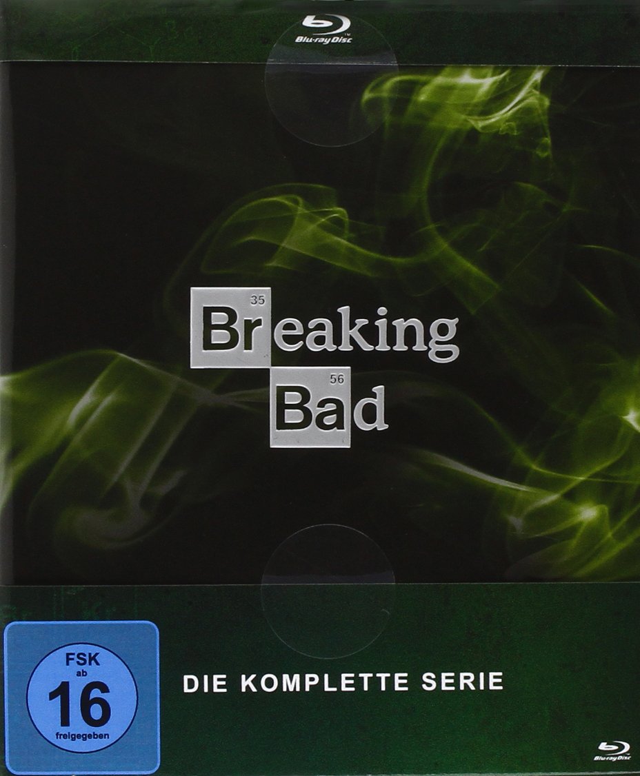 Breaking Bad, Die komplette Serie, 15 Blu-rays: Für Hörgeschädigte geeignet Box sets