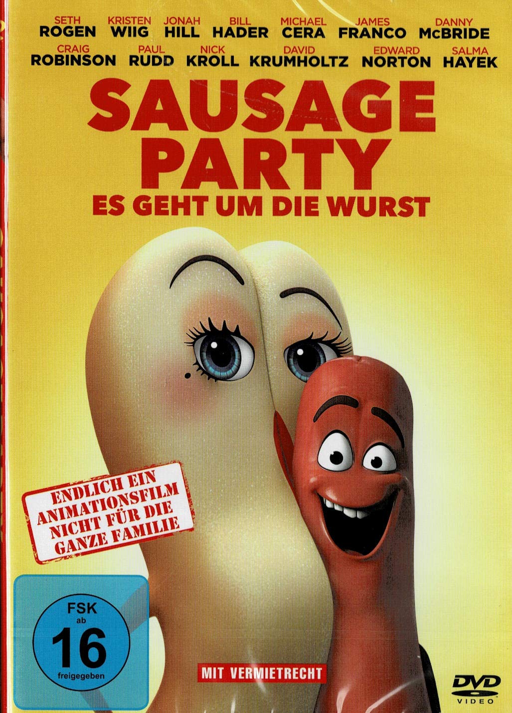 SAUSAGE PARTY - Es Geht um die Wurst (mit Vermietrecht) Films