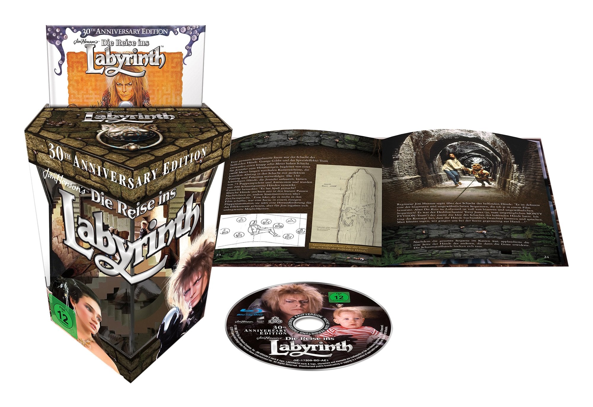 Die Reise ins Labyrinth (30th Anniversary Gift Set + Digibook)(exklusiv bei Amazon.de) Films