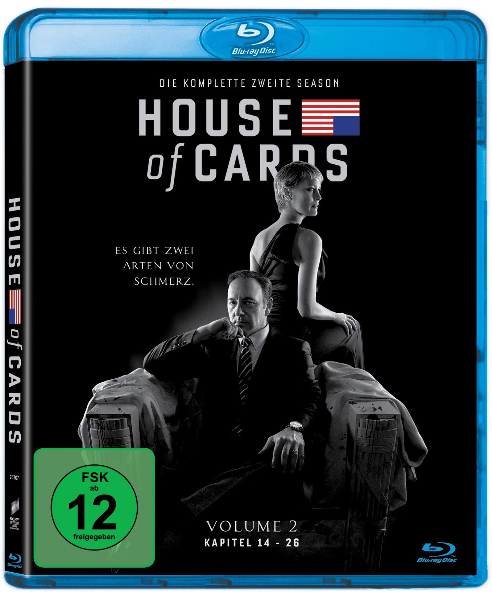 House of Cards - Die komplette zweite Season - 4 Discs - Amaray Box sets