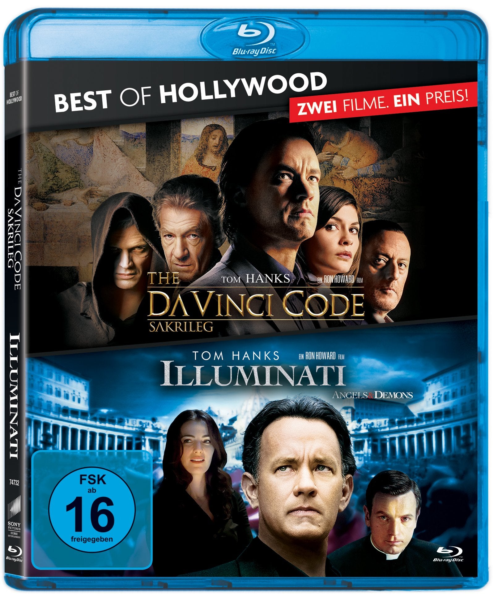 BEST OF HOLLYWOOD - 2 Movie Collector's Pack 52 ( Illuminati / The Da Vinci Code - Sakrileg ) Movies