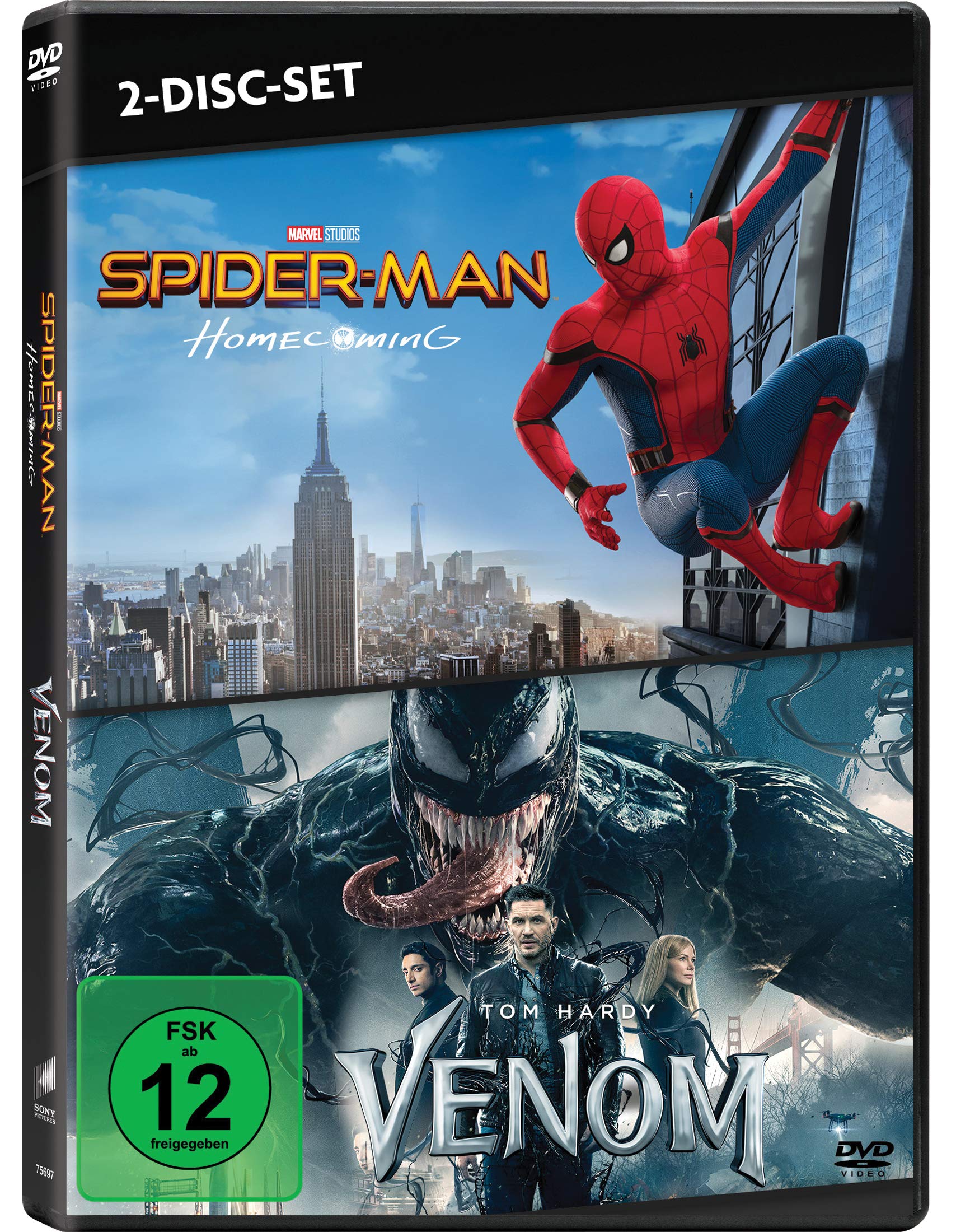 Product Image: Spider-Man: Homecoming / Venom DVD (2-Disc-Set)