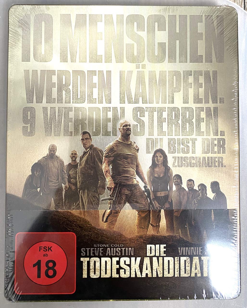 Die Todeskandidaten, Steelbook, Blu-ray, Mediamarkt/Saturn exklusiv, Uncut, Region B Films
