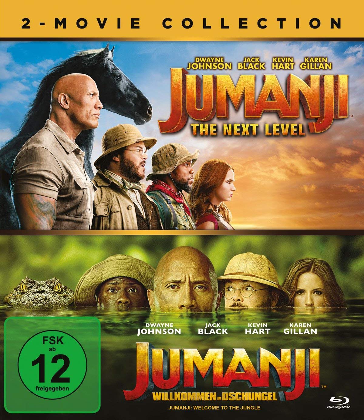 Jumanji - Willkommen im Dschungel & The Next Level Films