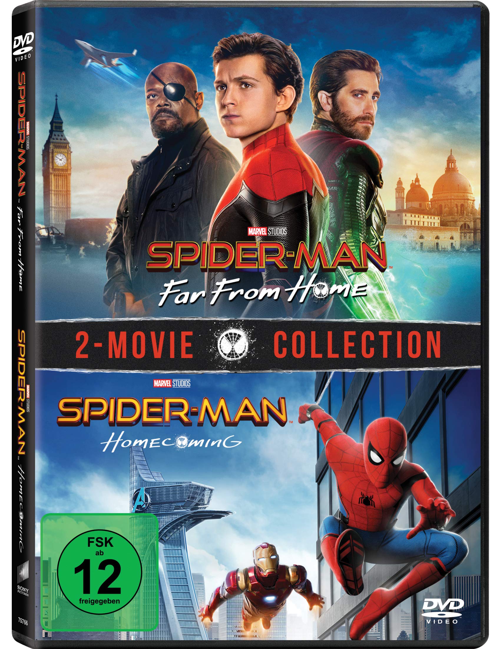 Spider-Man: Far From Home / Spider-Man: Homecoming (2 DVDs) Films