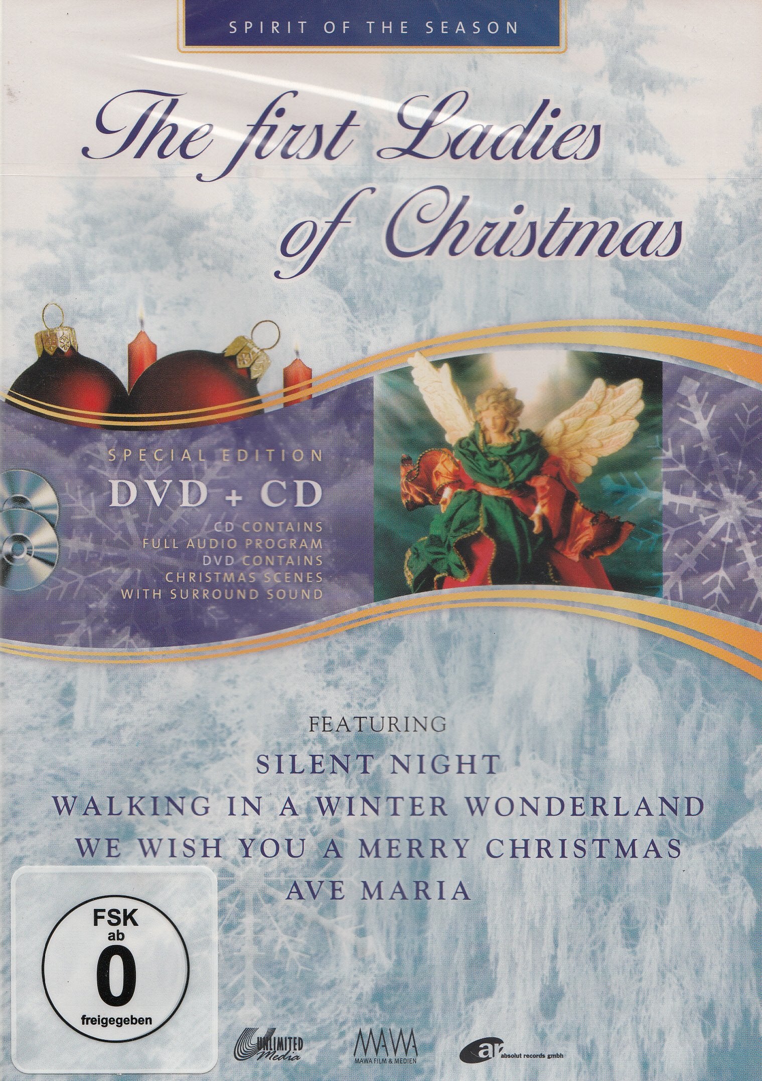 The First Ladies Of Christmas - DVD & CD Films