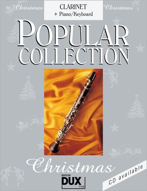 Popular Collection Christmas: Clarinet Piano/Keyboard Art & Literature