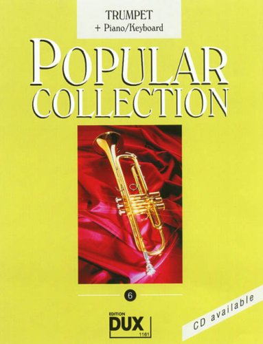 Popular Collection 6 Trompete und Klavier Books