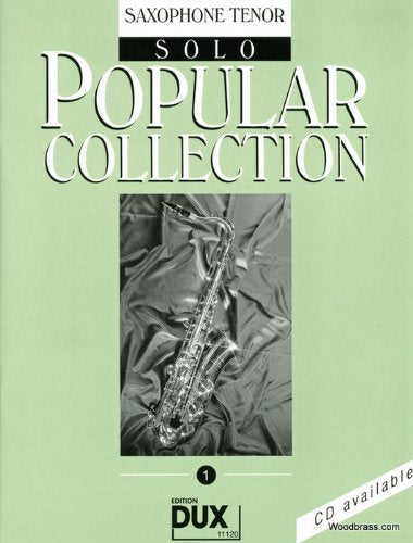 Popular Collection 1 Tenorsaxophon Solo book