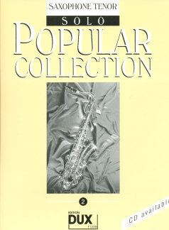 Popular Collection 2 Tenorsaxophon Solo book