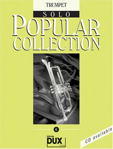 Popular Collection 6 Trompete Solo book