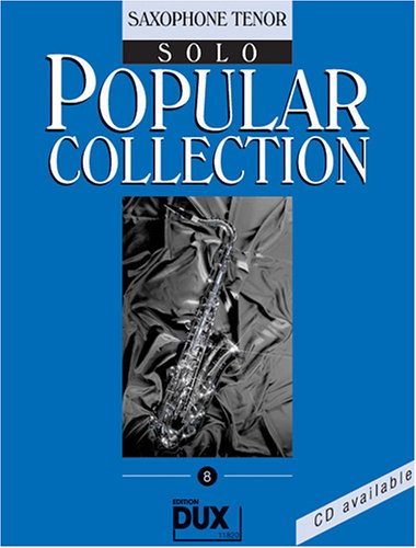Popular Collection 8 Tenorsaxophon Solo book