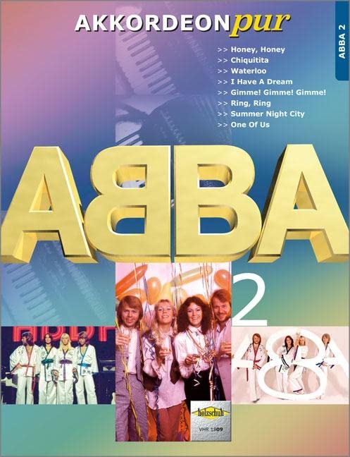 ABBA 2: "Akkordeon pur" bietet Spezialarrangements im mittleren Schwierigkeitsgrad Sheet Music
