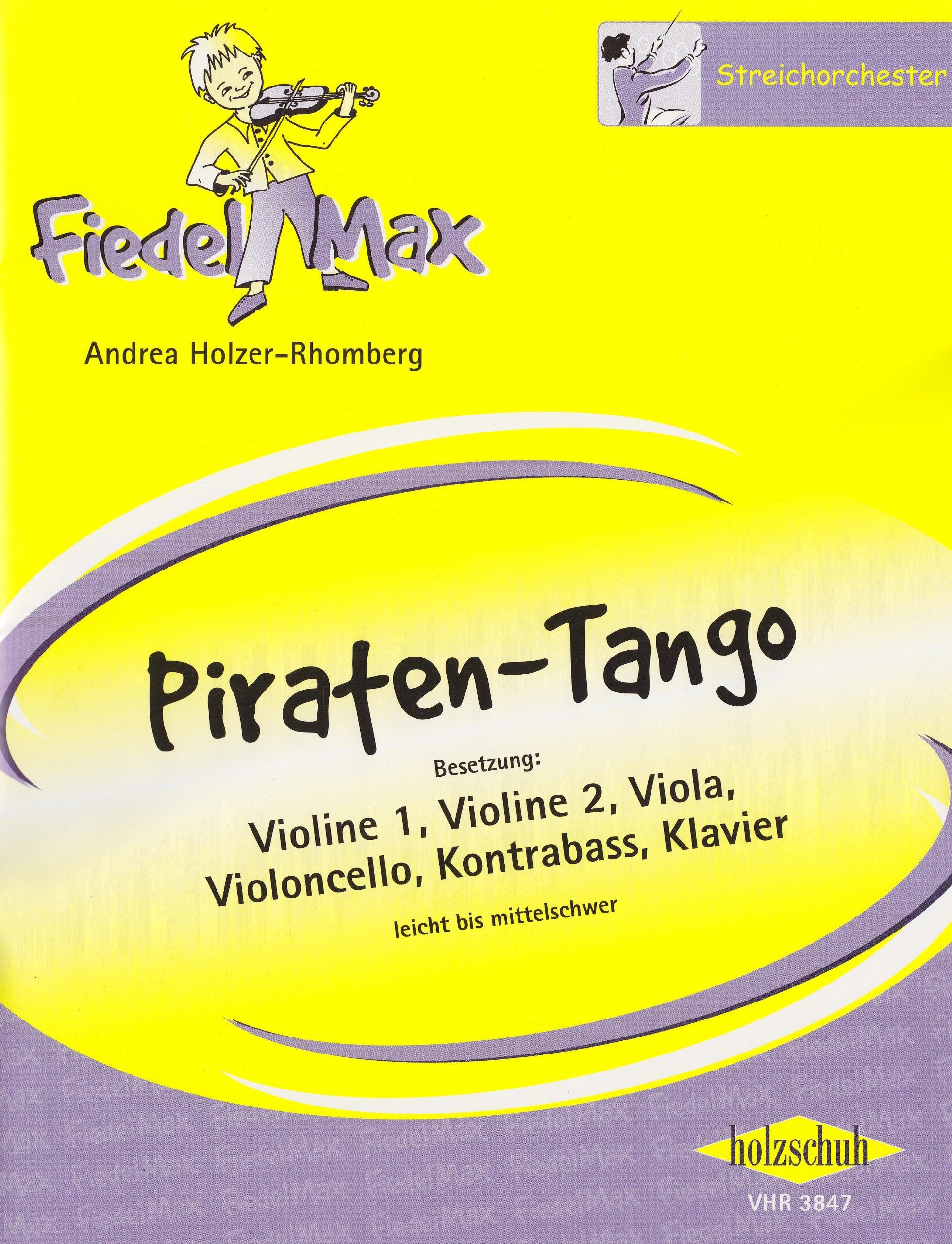 Piraten Tango. Streicher, Klavier Sheet Music