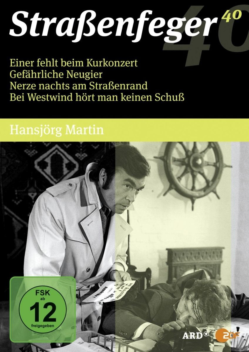 Straßenfeger 40 - Einer fehlt beim Kurkonzert/Gefährliche Neugier/Nerze am Straßenrand/Bei Westwind hört man keinen Schuss Box sets