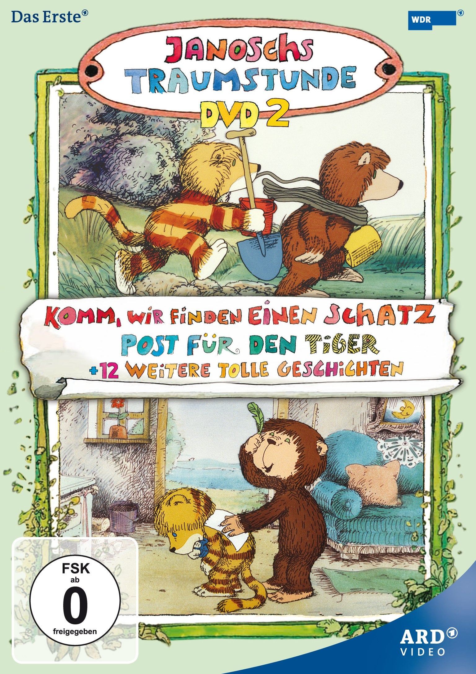 Janoschs Traumstunde 2 - Komm, wir finden einen Schatz/Post für den Tiger + 12 weitere tolle Geschichten Movies