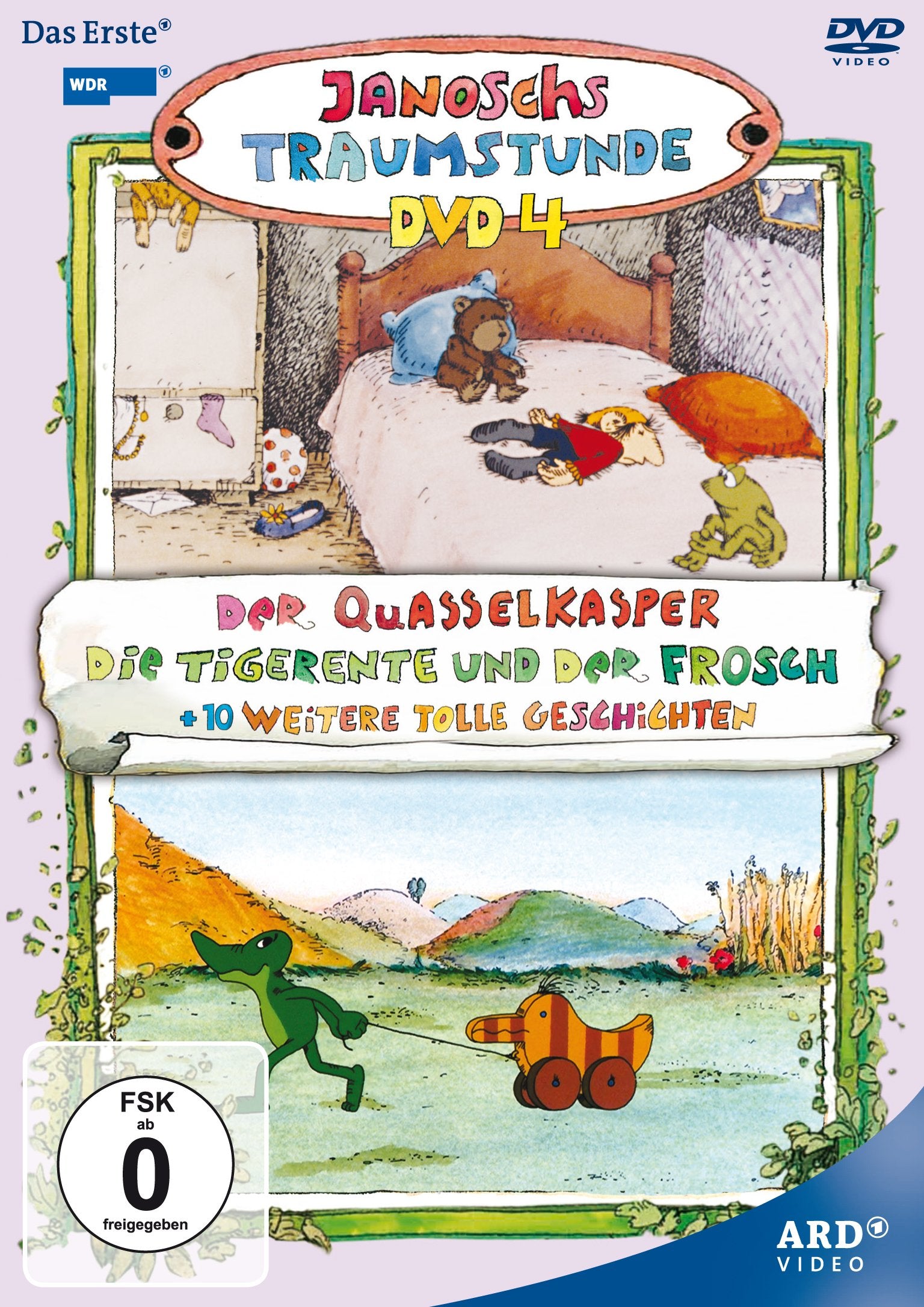 Janoschs Traumstunde 4 - Der Quasselkasper/Die Tigerente und der Frosch + 10 weitere tolle Geschichten Movies