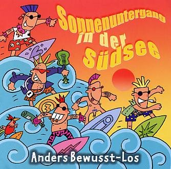 Sonnenuntergang in der Südsee Rock