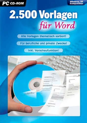 2.500 Vorlagen für Word Other software
