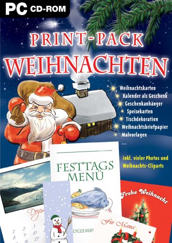 Print-Pack Weihnachten Web & Graphic Design