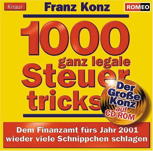 1000 legale Steuertricks - Franz Konz Taxes & Bookkeeping