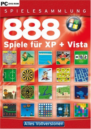 888 Spiele für XP und Vista (DVD-ROM) PC