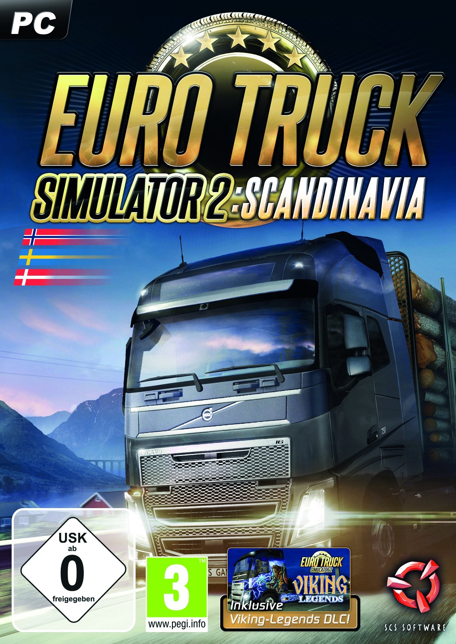 Euro Truck Simulator 2: Scandinavia Add-On - PC