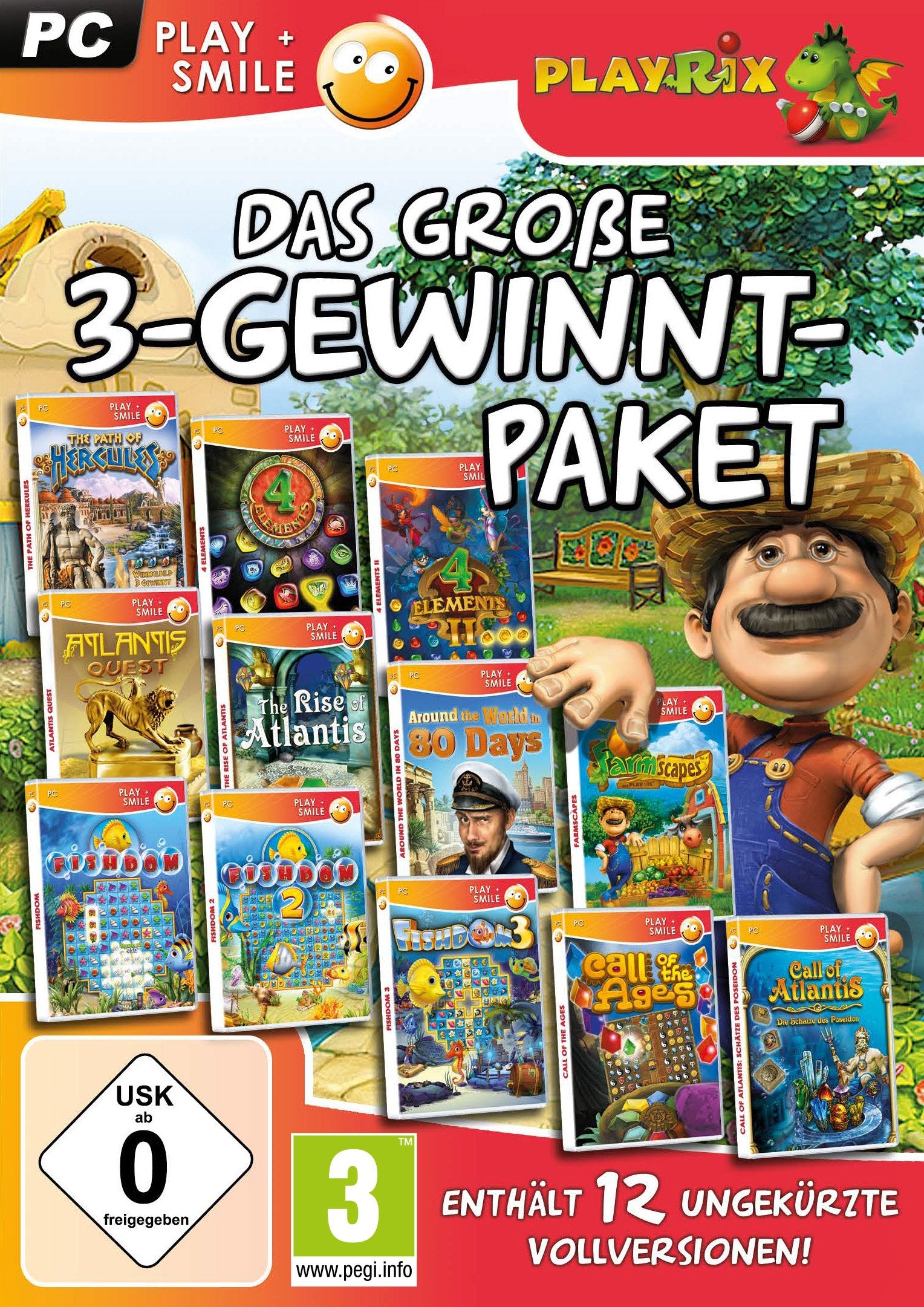 Das große 3-Gewinnt-Paket PC