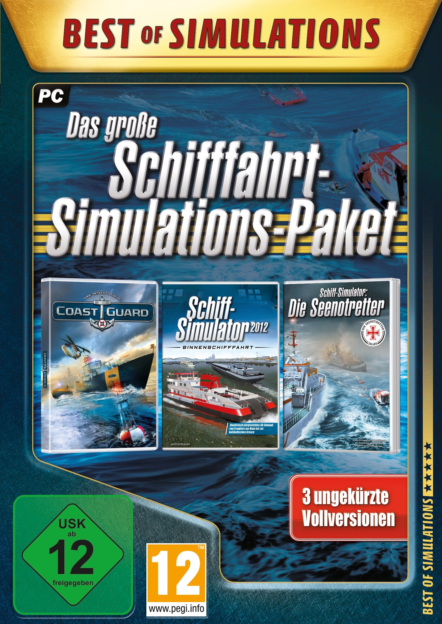 Rondomedia Das große Schifffahrt-Simulations-Paket PC