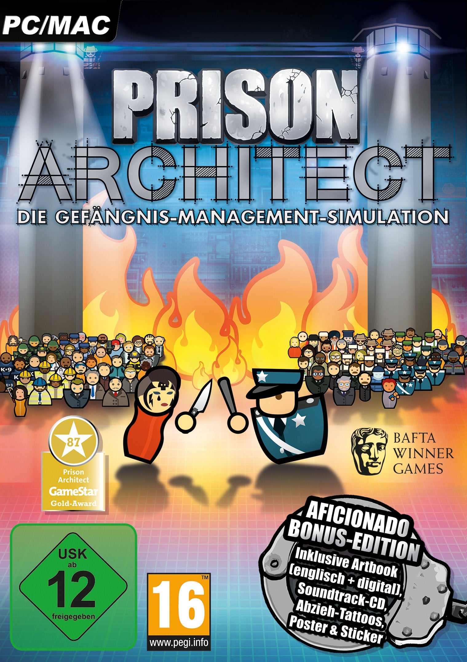 Product Image: Prison Architect - Aficionado Bonus-Edition PC