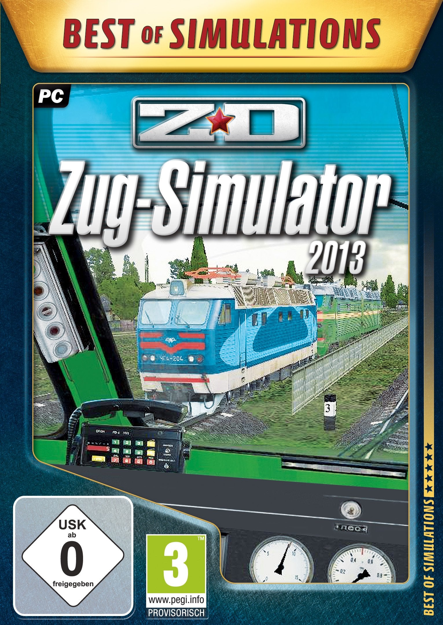 ZD Zug-Simulator 2013,DVD-ROM PC