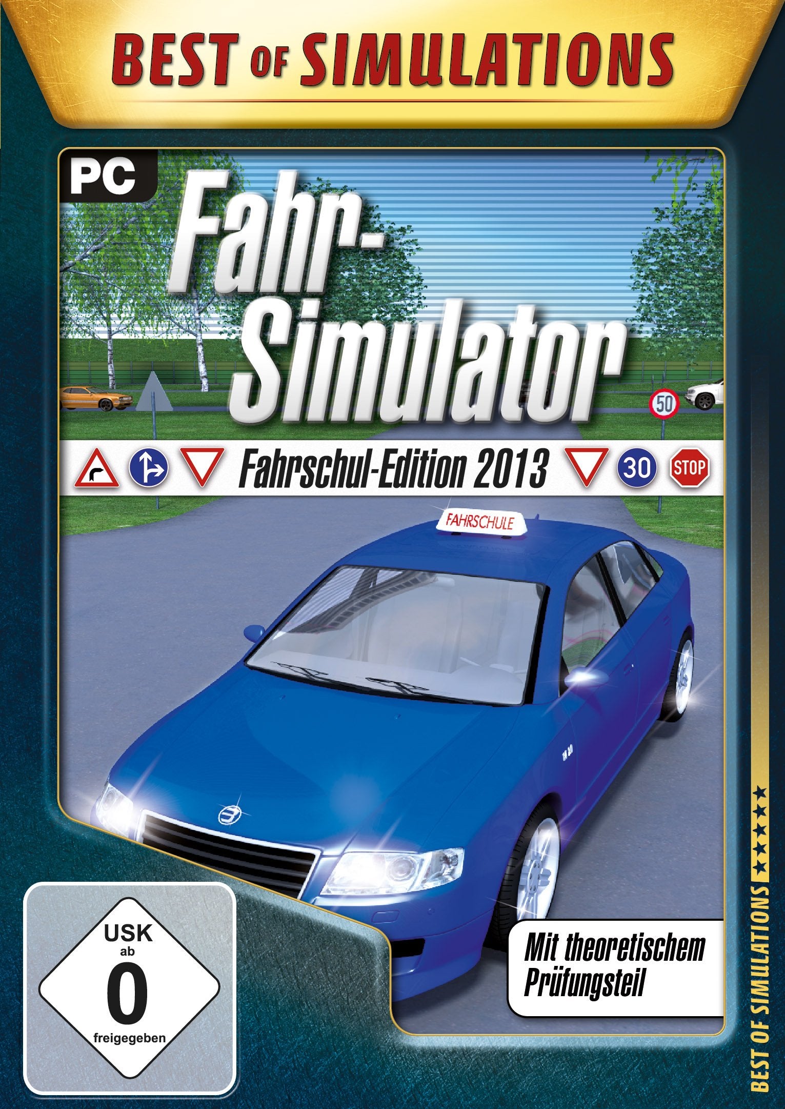 Best of Simulations: Fahr-Simulator Fahrschul-Edition 2013 PC
