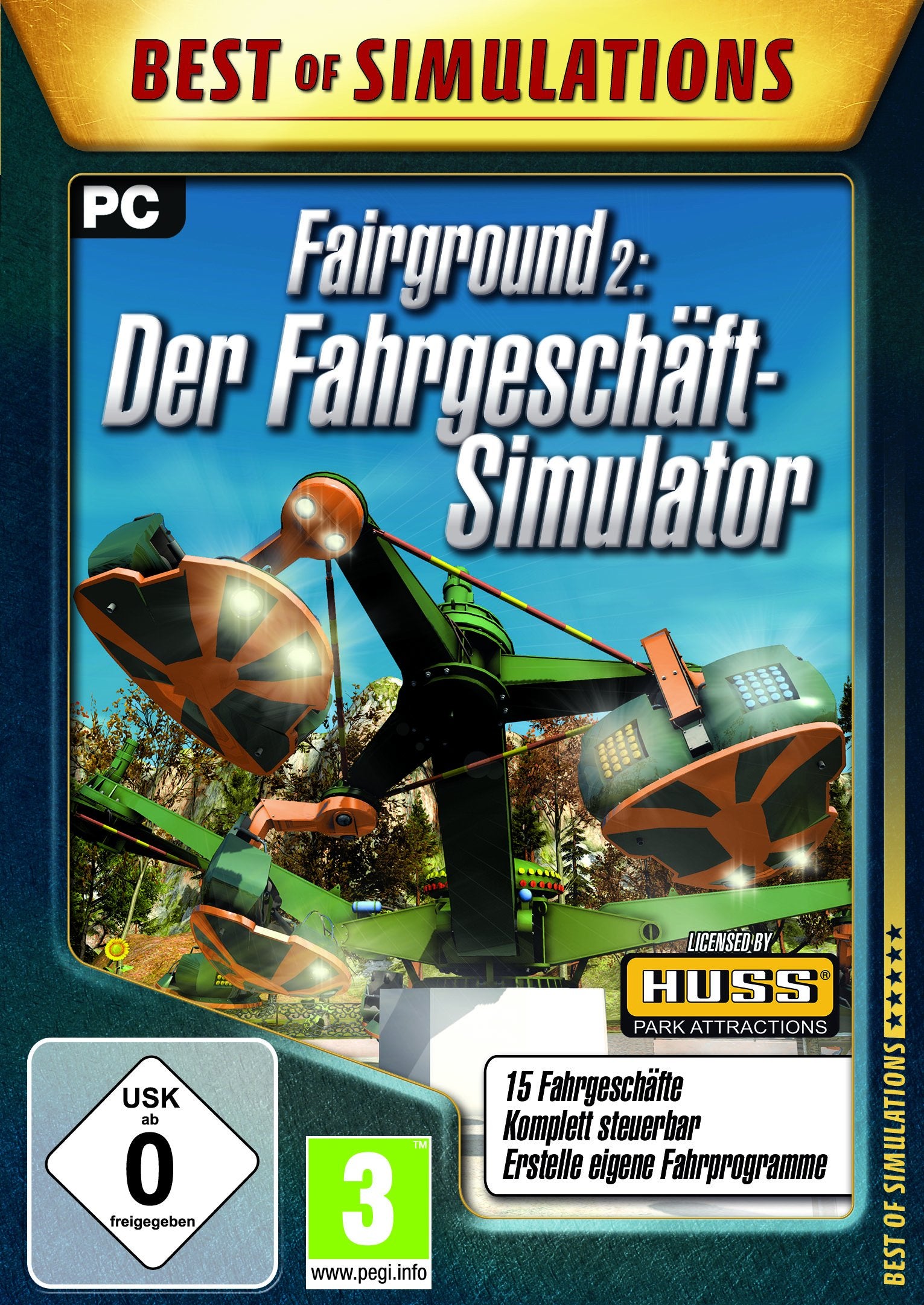 Best of Simulations: Fairground 2: Der Fahrgeschäft-Simulator PC