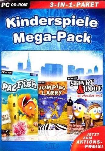 Kinderspiele Mega-Pack: Pacfish / Jumping Larry / Stinky & Loof Hobbies & Leisure