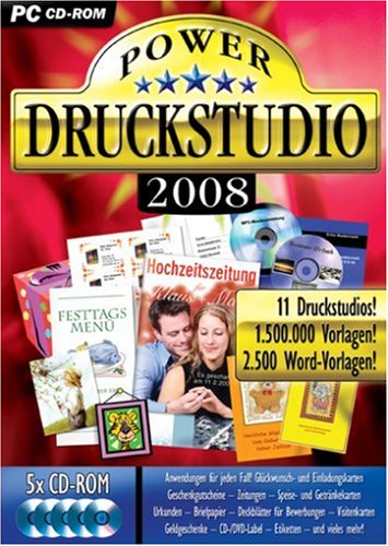 Product Image: Power Druckstudio 2008