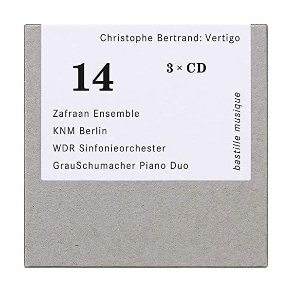 SCImtliche Instrumentalwerke 'Vertigo'-Christophe Bertrand (1981-2010) Music