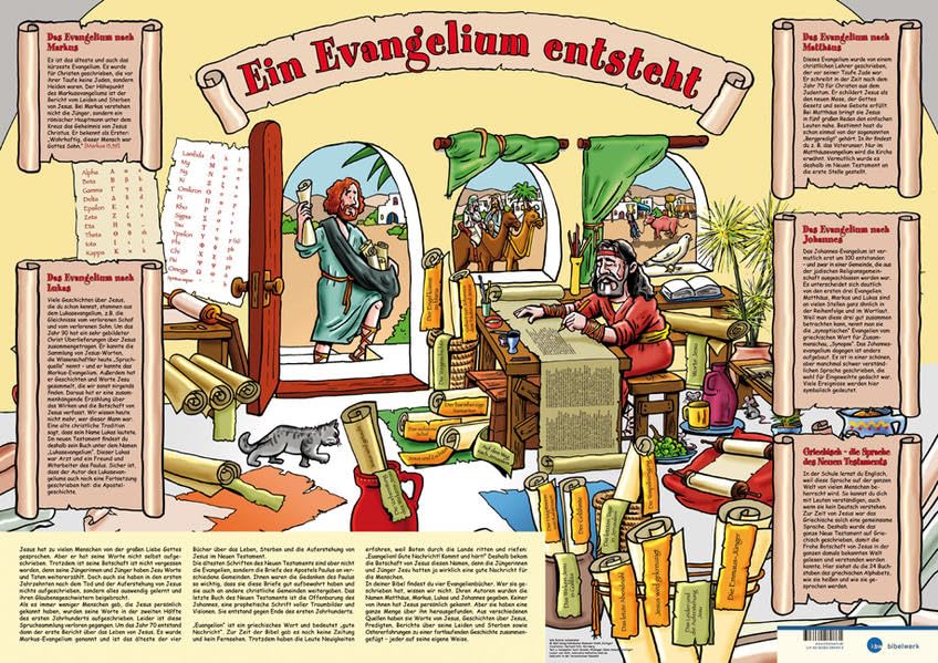Wie ein Evangelium entsteht - Plakat: Am Beispiel des Evangelisten Lukas Non-fiction