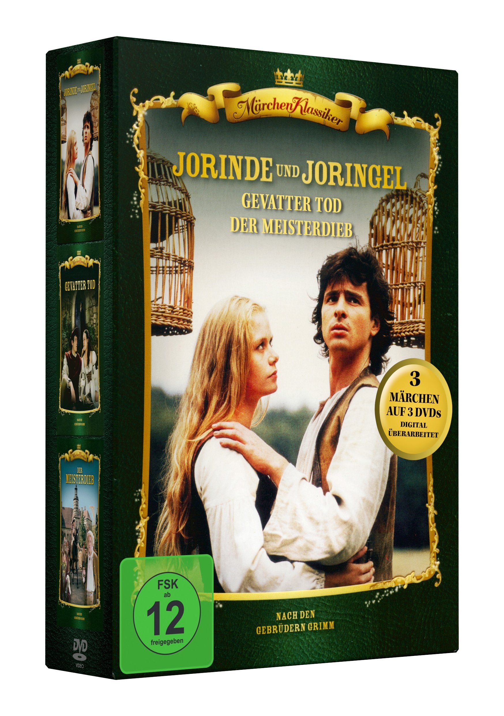 Märchen-Box 3 (Jorinde und Joringel - Gevatter Tod - Der Meisterdieb) 3 DVDs Films