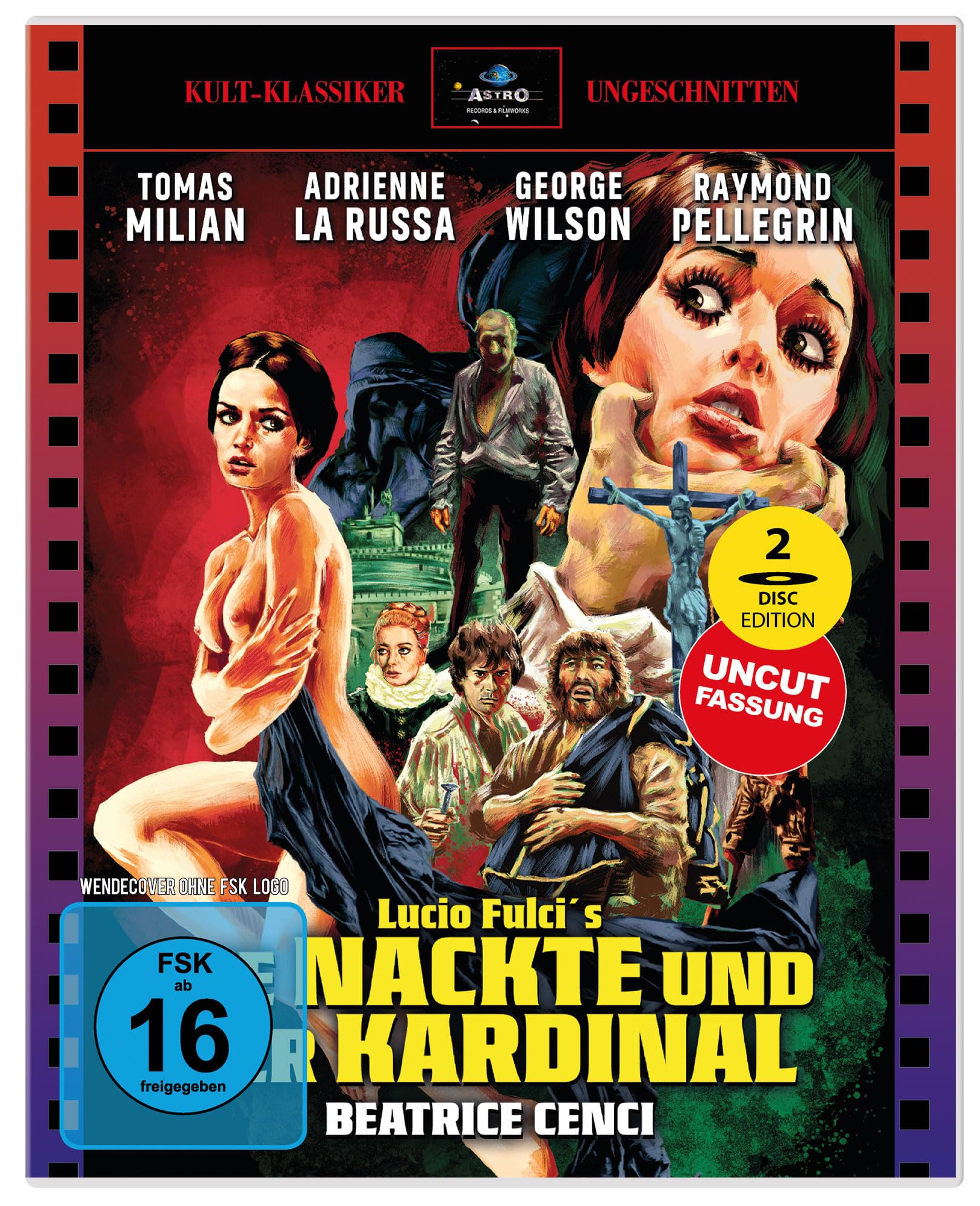 Die Nackte und der Kardinal - Cover A - 2-Disc Edition - Astro Design - Full-Sleeve Scanavo Box (limitiert: 300 Stck.) Movies