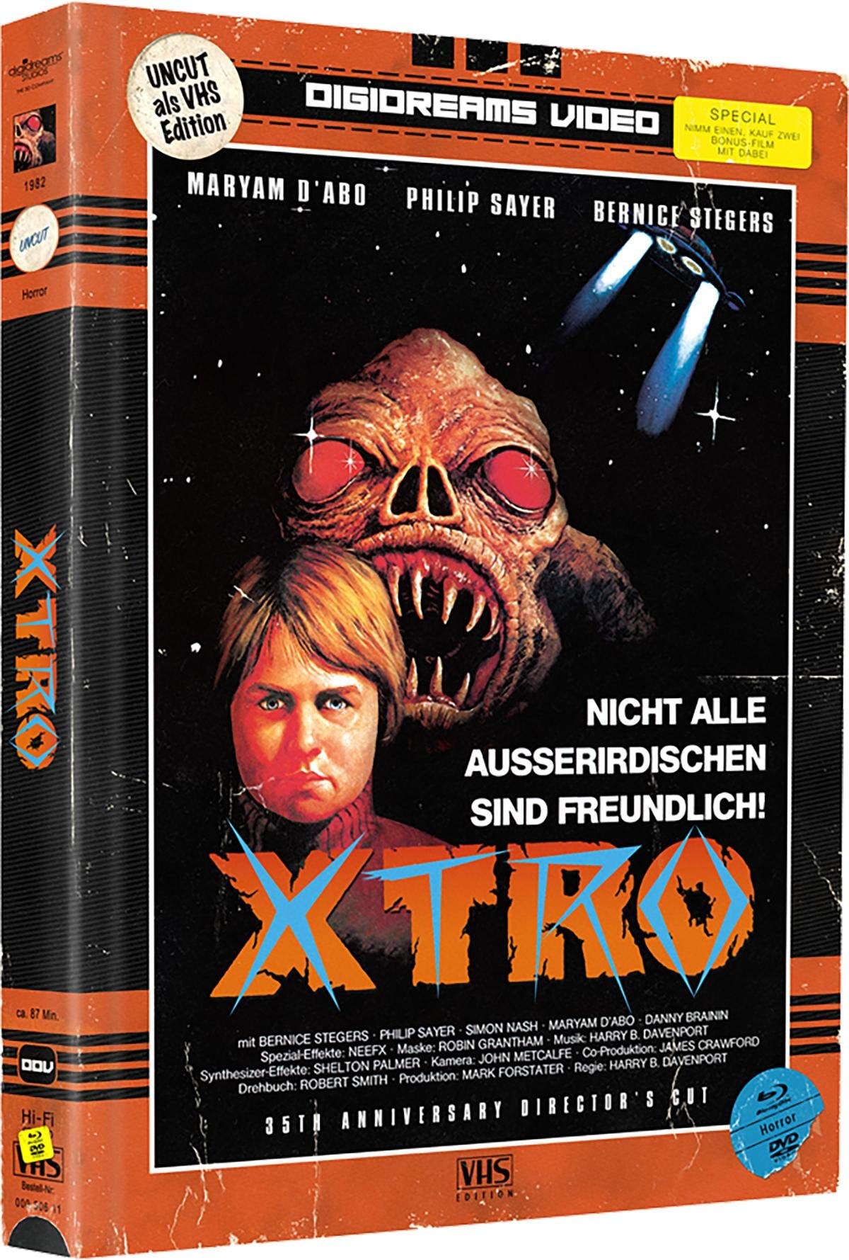 X-Tro / Leviathan - Mediabook im VHS-Look inkl. 16 Seiten Booklet Films