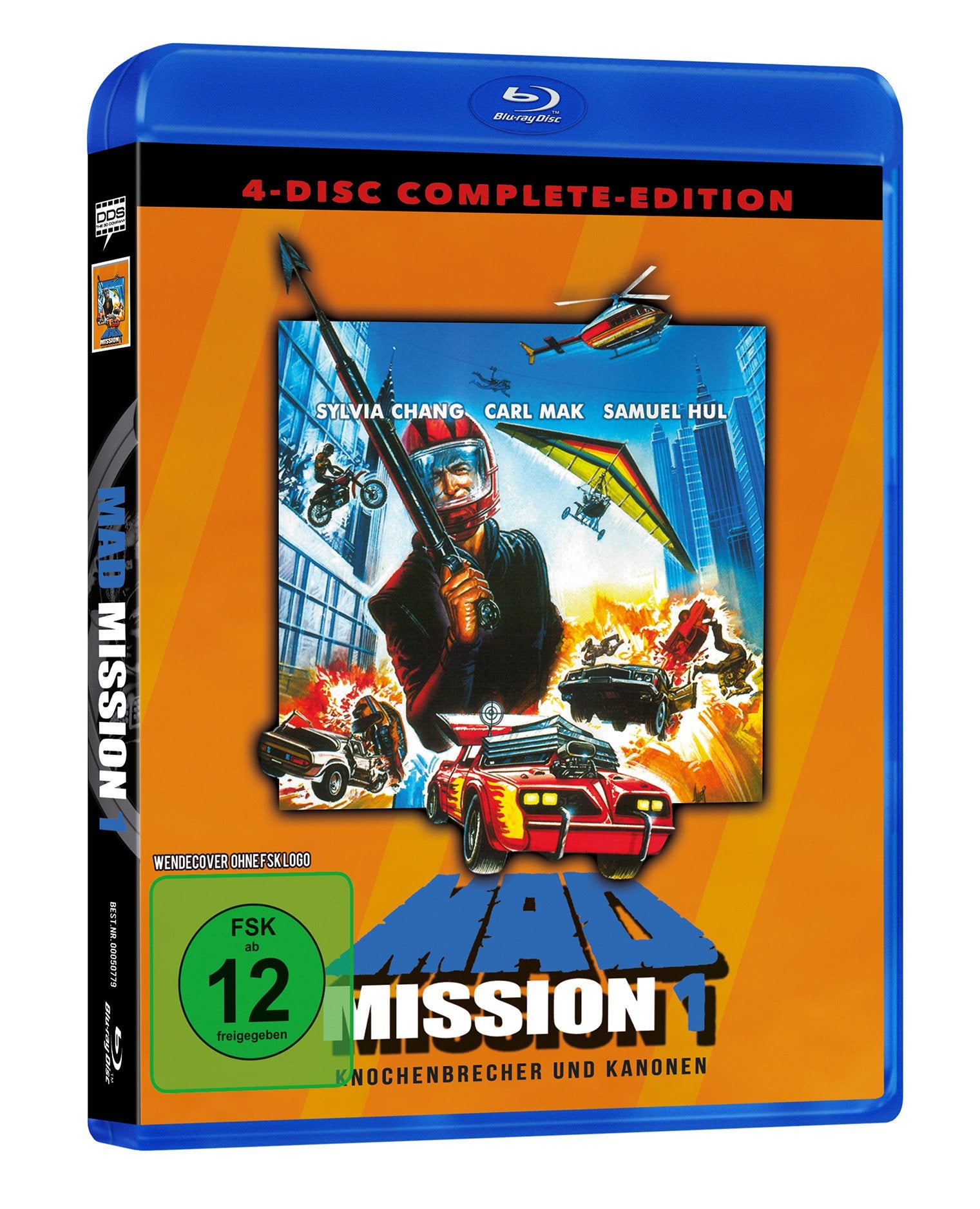 Mad Mission 1 - Uncut - 4 Disc Complete-Edition (2 Blu-rays + 2 DVDs) Films