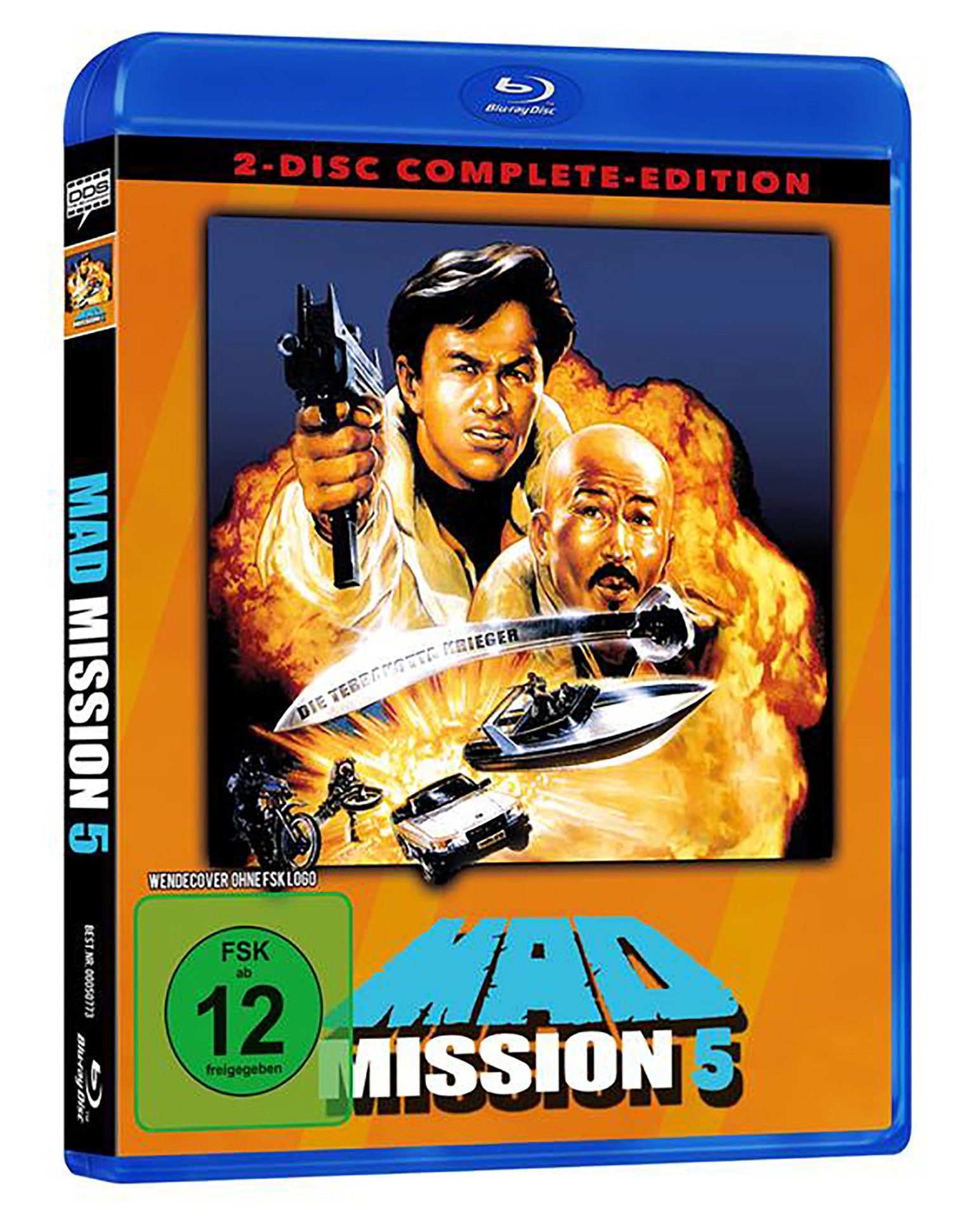 Mad Mission 5 - Uncut - 2 Disc Complete-Edition (Blu-ray + DVD) Films