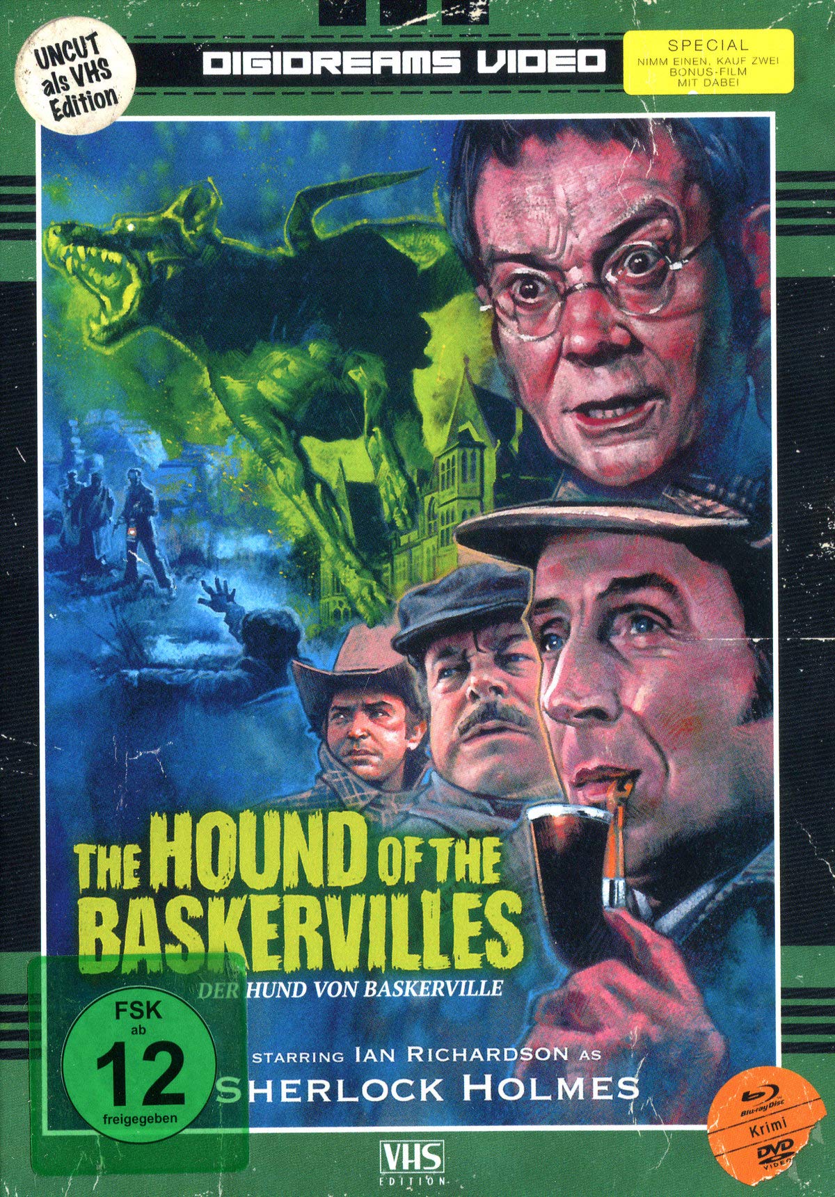 Der Hund von Baskerville - Uncut - Mediabook limitiert auf 250 Stück (Nummeriert) (+ DVD) Films